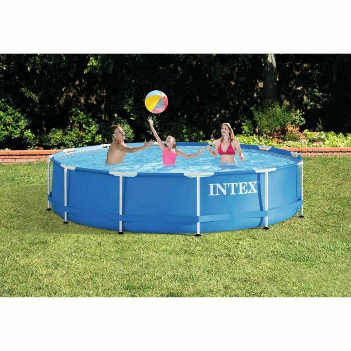 Pool Aftageligt Intex 366 x 76 x 366 cm 6503 L